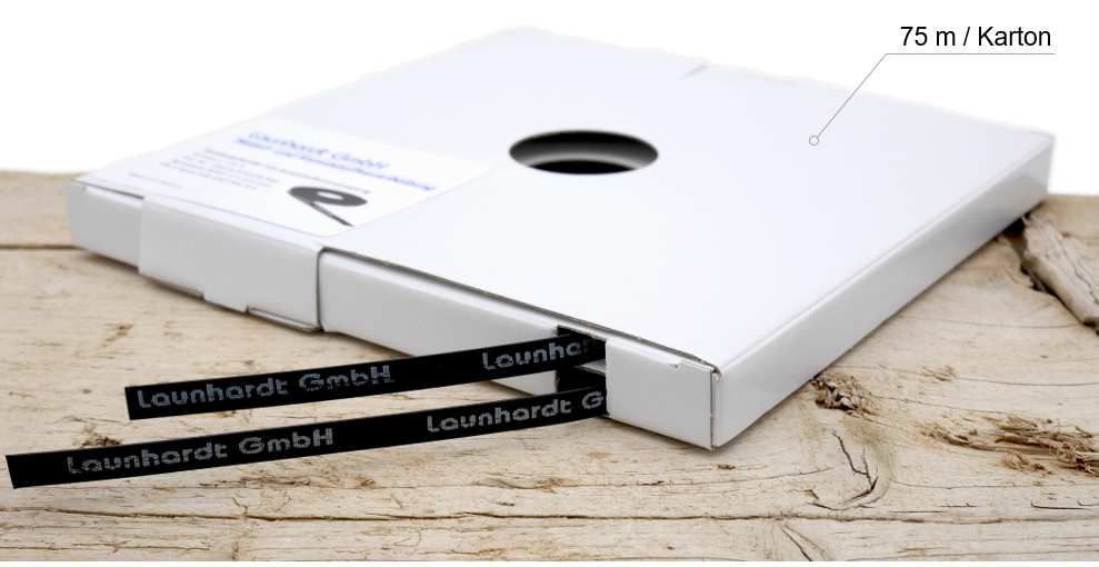 07_8er Spannband schwarz im Spenderkarton